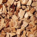 Biomasa con astillas de madera reciclada